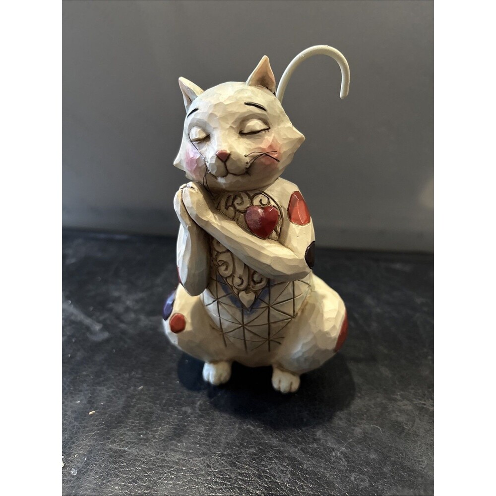 Jim Shore  Heart Full Of Love  #4031207 Cat Figurine 2012